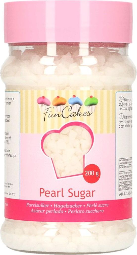 Granulovaný cukr Pearl Sugar 200g 4 - 6 mm Obrázek produktu 