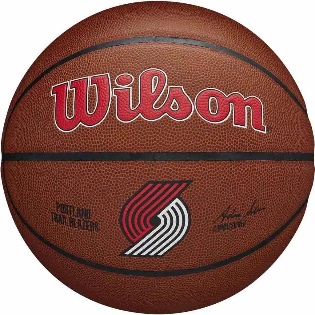 Wilson Nba Team Alliance Portland Trail Blazers Basketballball Braun 7 Braun 7