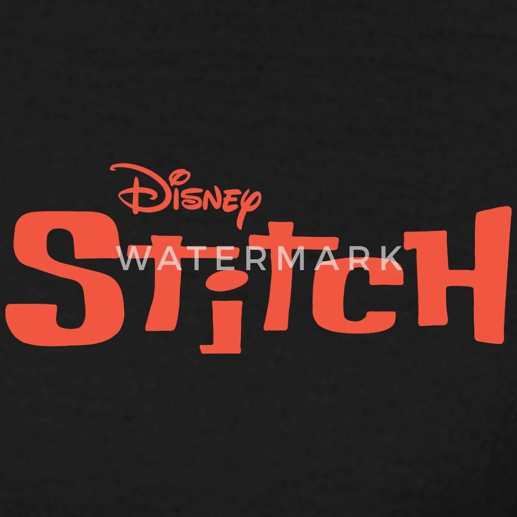 Lilo & Stitch | Stitch Mit Surfbrett Männer T-Shirt, L, Schwarz