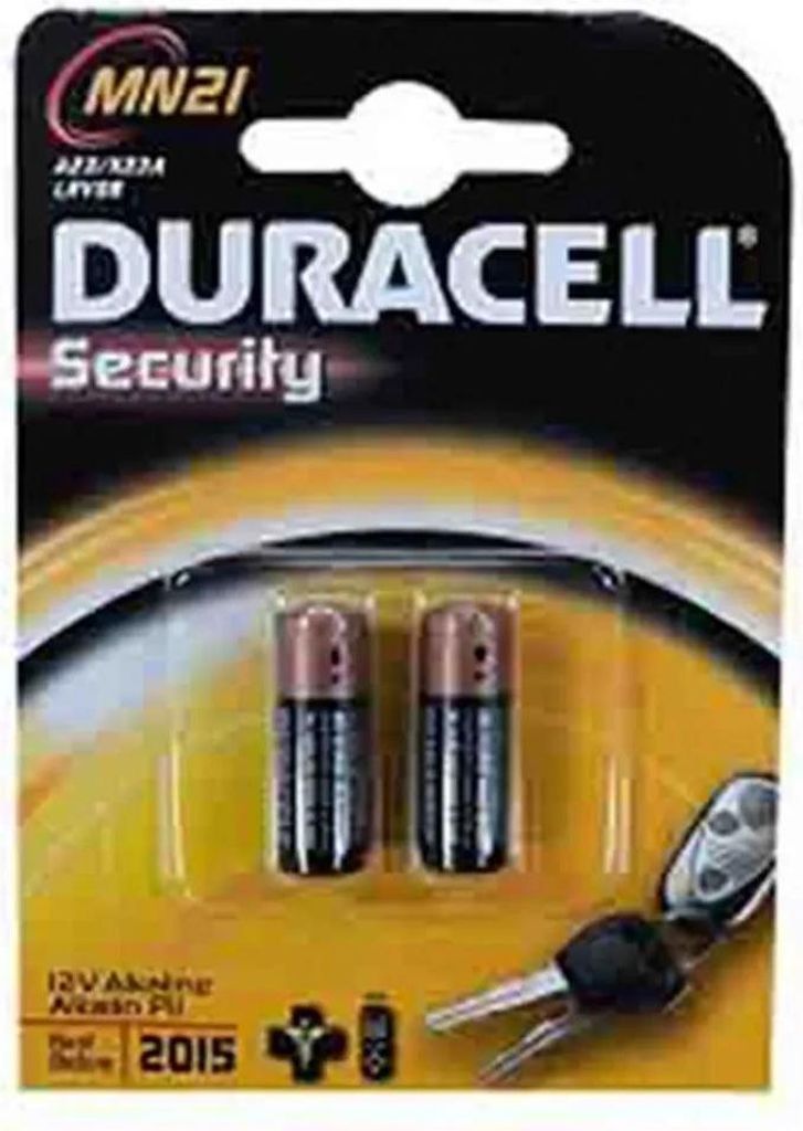 Duracell Mn21 12v Alkalibatterie 2 Einheiten Schwarz Schwarz One Size