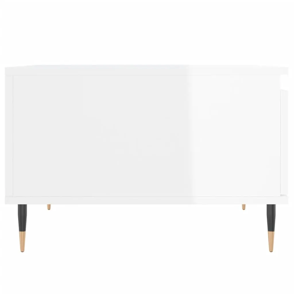 Offerta Tavolino Salotto Bianco Lucido 55x55 vidaXL - Design a Prezzo Shock - 14