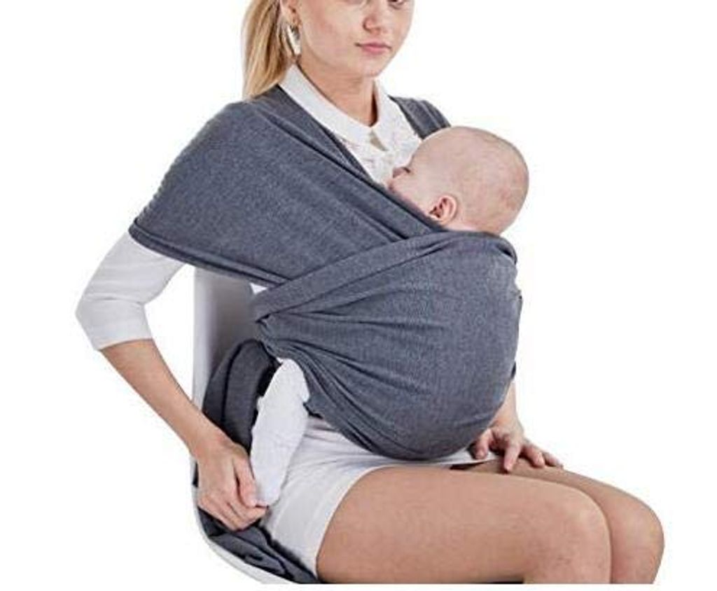 Weich Babytragetuch Bauchtrage Tragetuch Baby Tuch für Neugeborene und Kleinkind 
