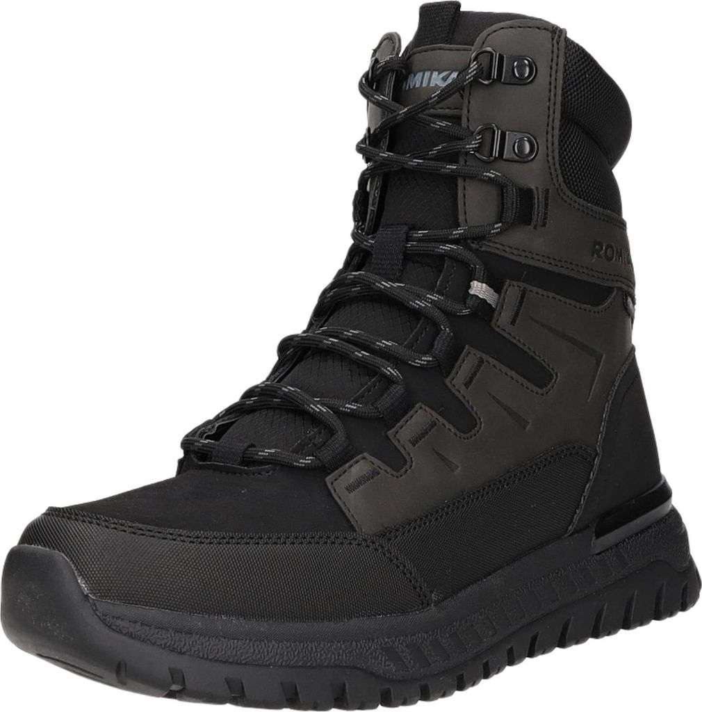 Romika Herrenschuhe Warmfutter Winterstiefel Schwarz Freizeit, Schuhgröße:43 EU
