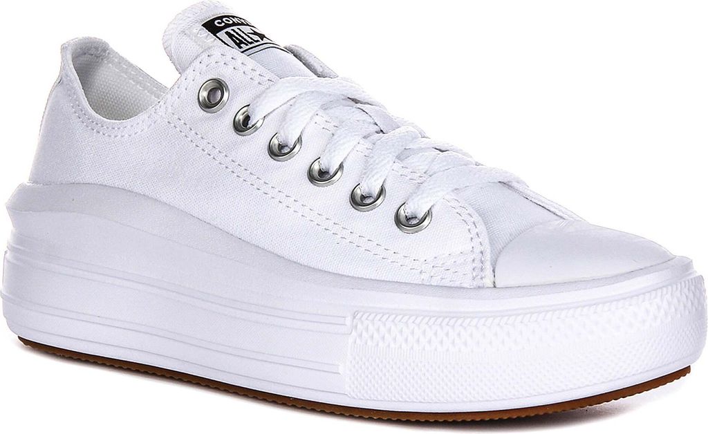 Converse All Star Move Platform 570257C Weiß für Damen – 6 Produktbild 