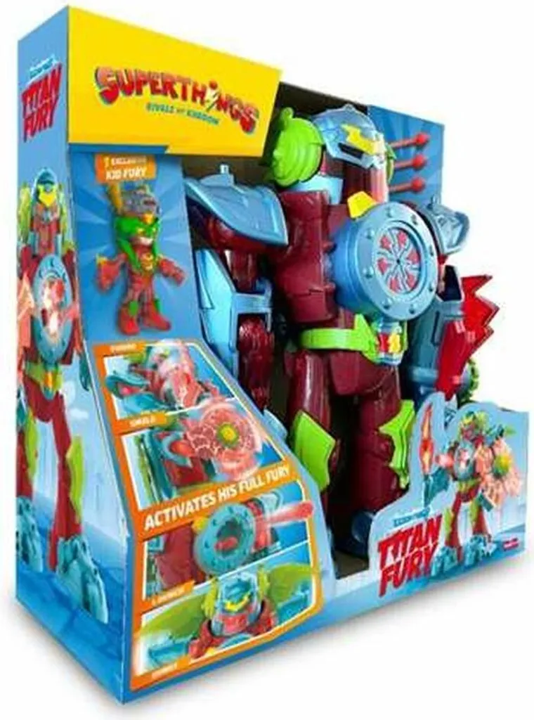 Superthings S Titan Fury : Grand Véhicule Robuste contre l'Ennui 40 cm