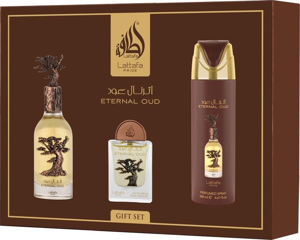 Lattafa Eternal Oud parfémovaná voda 100ml + parfémovaná Obrázek produktu 
