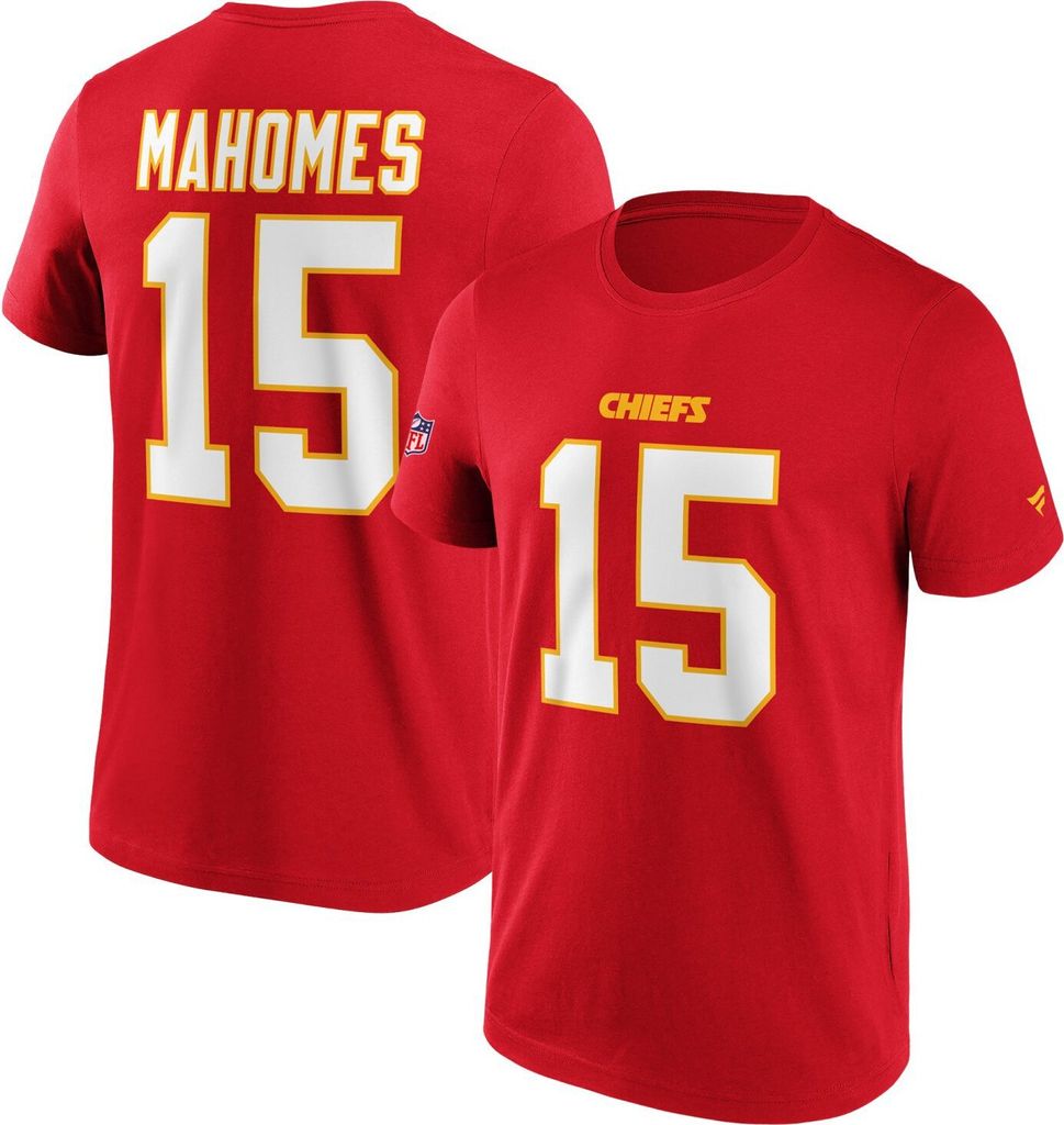 NFL Kansas City Chiefs Graphic T-Shirt Mahomes 15 rot Gr. Produktbild 3
