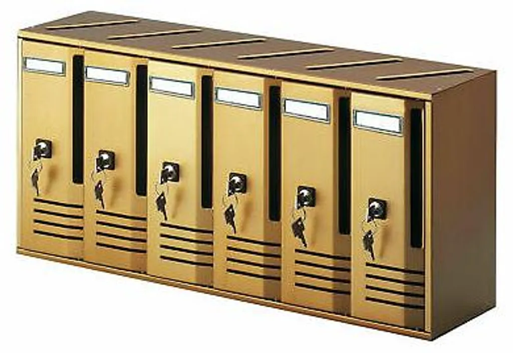 Boîte aux lettres collective 4 compartiments : sécurité et aluminium