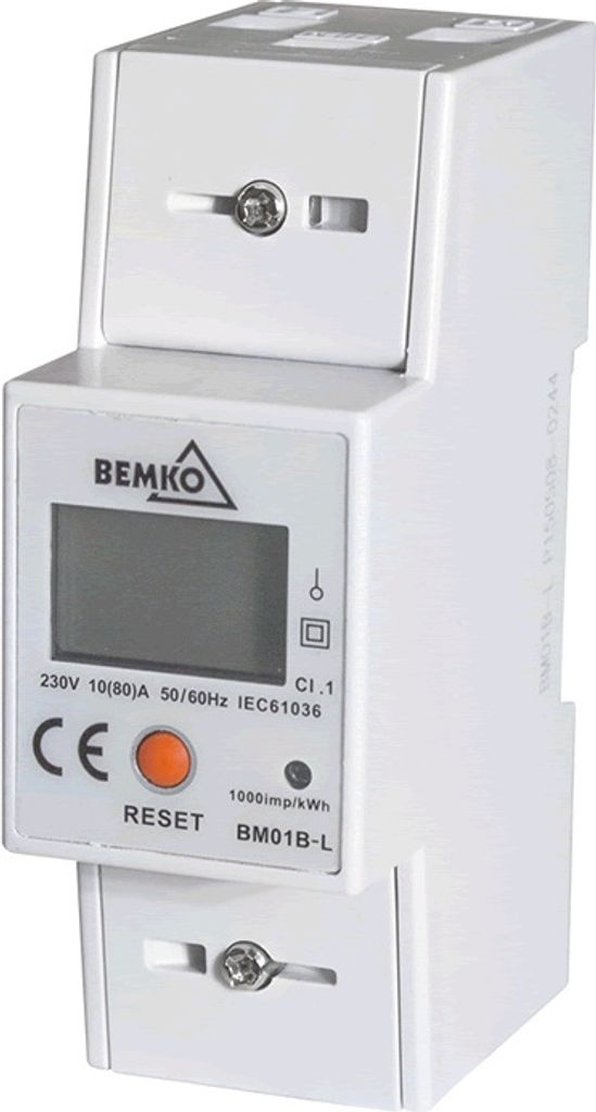 Stromanzeige 1-phasig 5 (80)A Bemko A30-BM01B-L