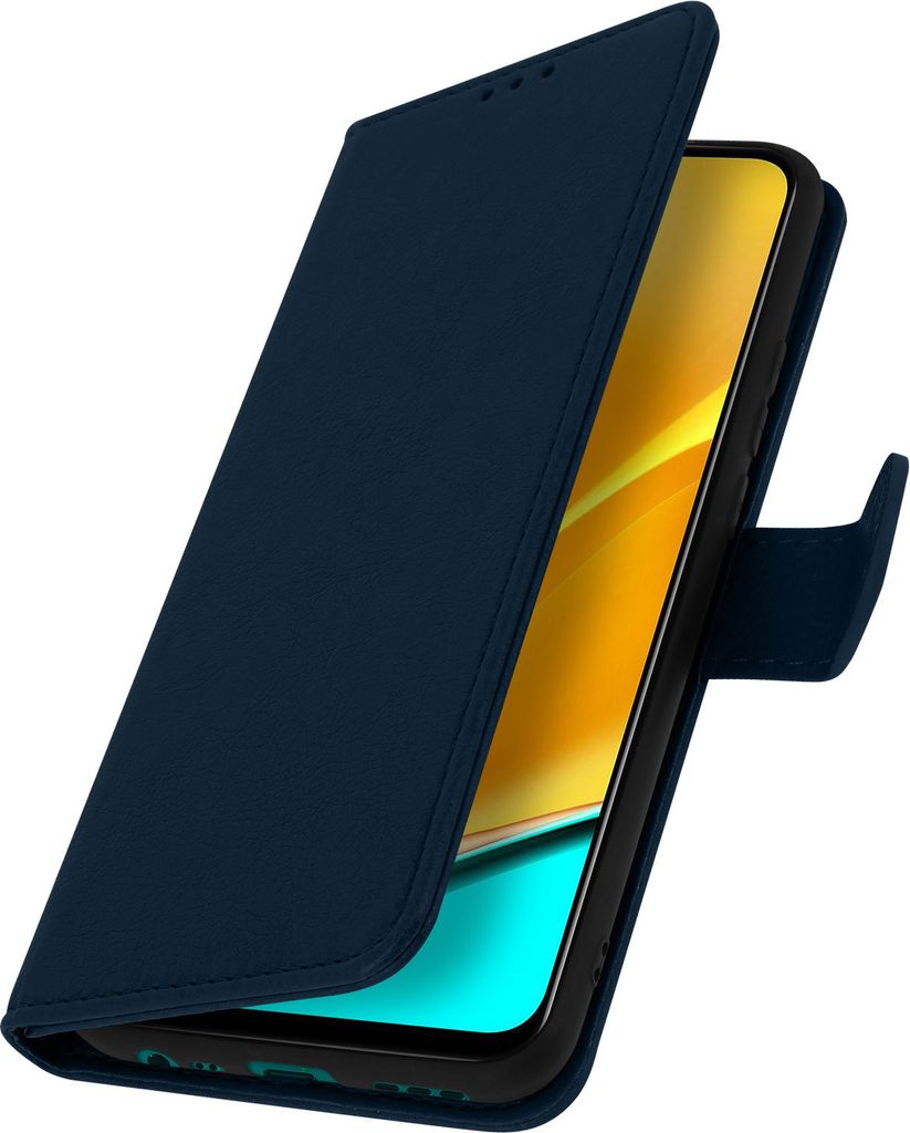 Etui Kunstleder mit Standfunktion für Xiaomi Redmi 9 - Dunkelblau