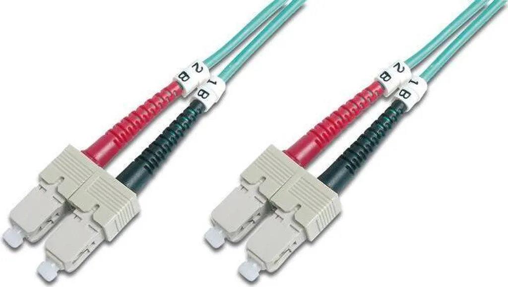 ACT Cavo Patch Fibra OM4 1.5m SC-SC Duplex LSZH | Performance 100G - 2