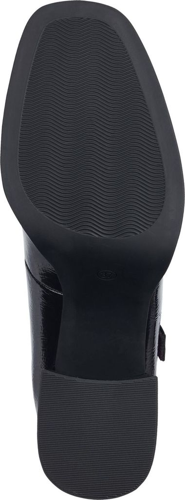 MARCO TOZZI Damen Pumps Mary Jane Riemen Plateau Blockabsatz 2-24405-41, Größe:36 EU, Farbe:Violett