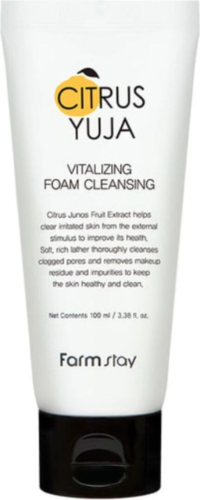 FarmStay - Mousse Nettoyante Vitalisante au Citrus Yuja, Image du produit 