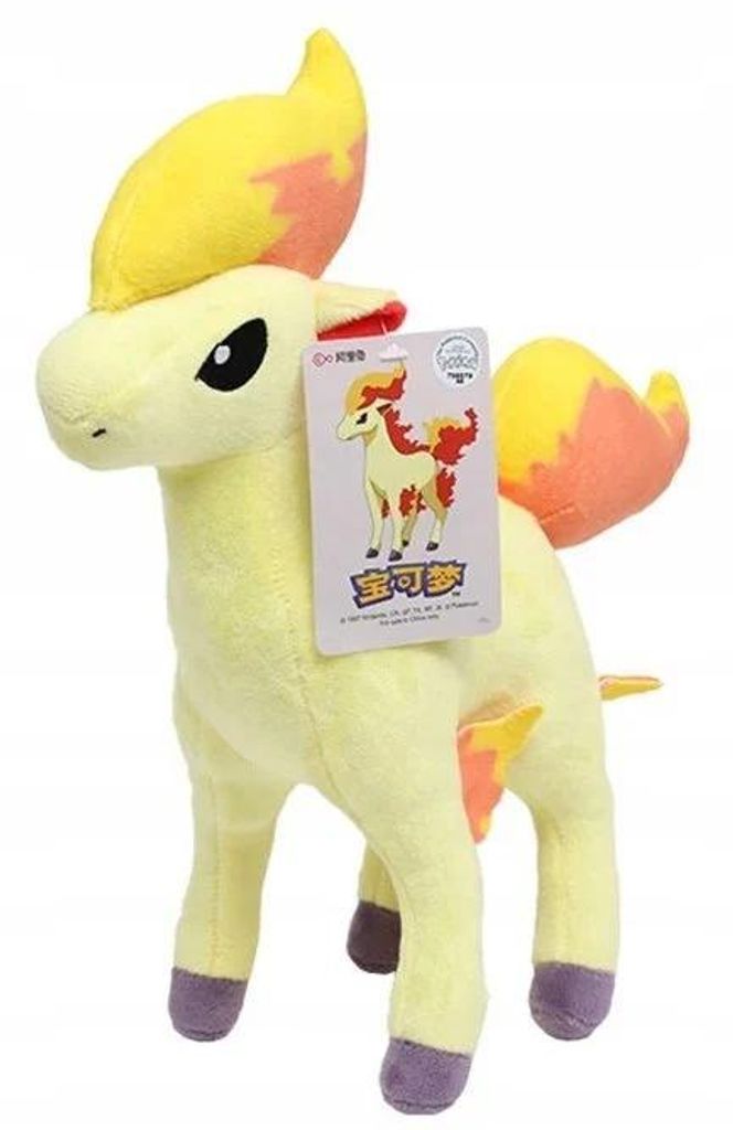 Peluche Pokémon GO Ponyta – Peluche, figurine et jouet, Image du produit 
