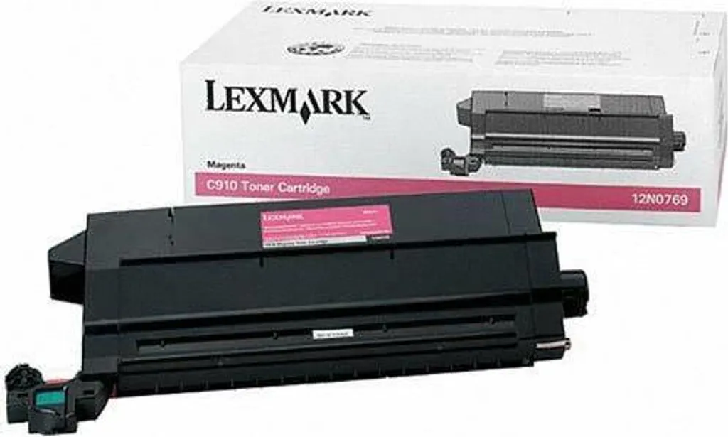 Toner Lexmark 12N0769 magenta : évitez les traces et pannes d'impression