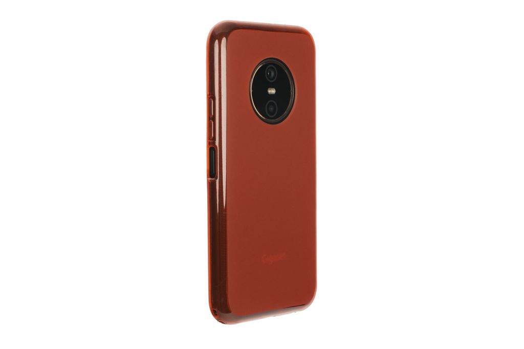 caseroxx Schutz-Hülle TPU-Hülle kompatibel mit Furi Phone FLX1, Gummi Handy Tasche rot