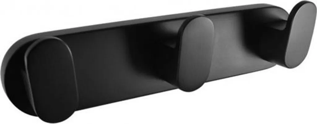 Patère murale triple YUKON 18 cm laiton : stop au désordre avec style