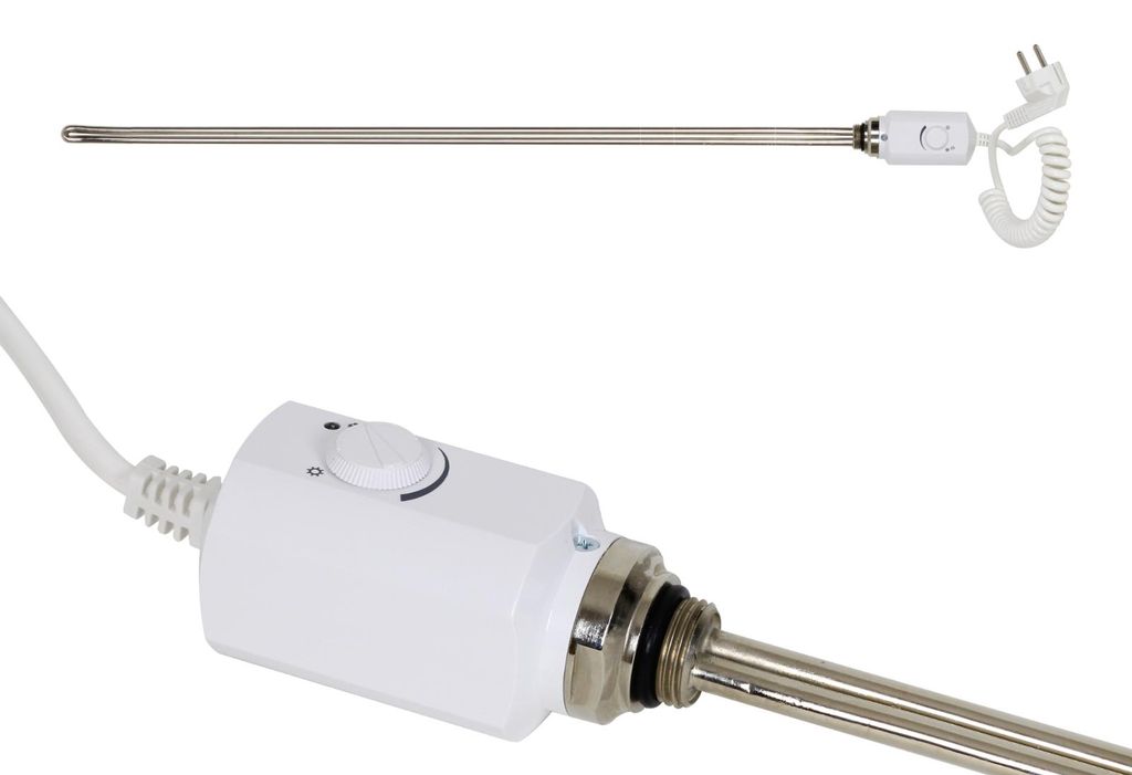 Elektro Heizstab Heizlanze 1/2" Heizpatrone Heizelement Produktbild 