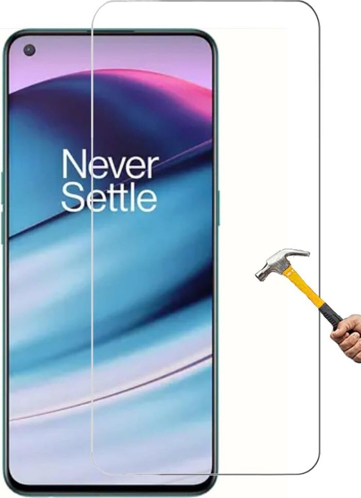 ino Schutzglas kompatibel mit Oneplus Nord N20 5G OnePlus Nord CE 5G Panzerglas Schutz Panzer Displayschutzglas Harte Glas Displayglas 9H