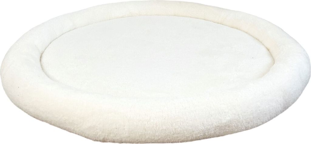 Monio for Kids - Ecru Babyspielmatte Nestchen Plüsch mit Abnehmbarem Bezug und Silikonfüllung