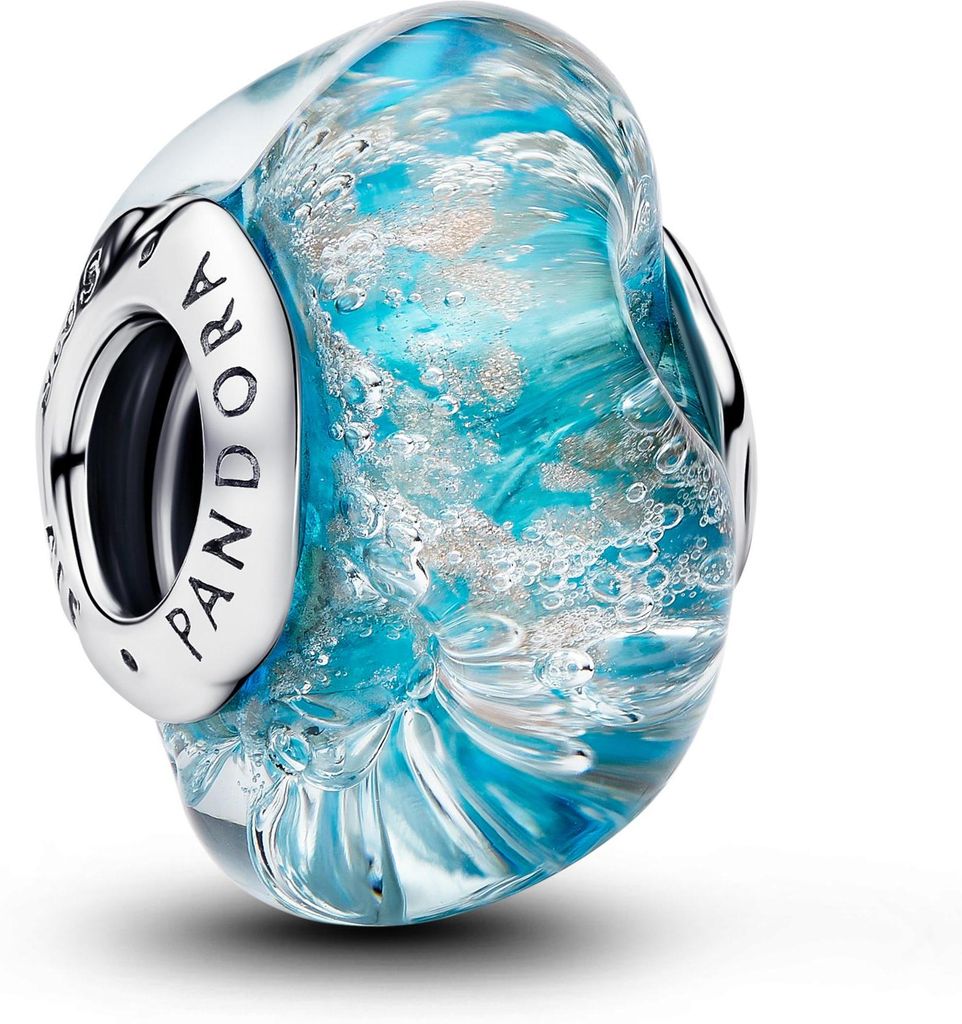 Pandora, přívěsek, sklo Murano s efektem třpytu, barva Obrázek produktu 