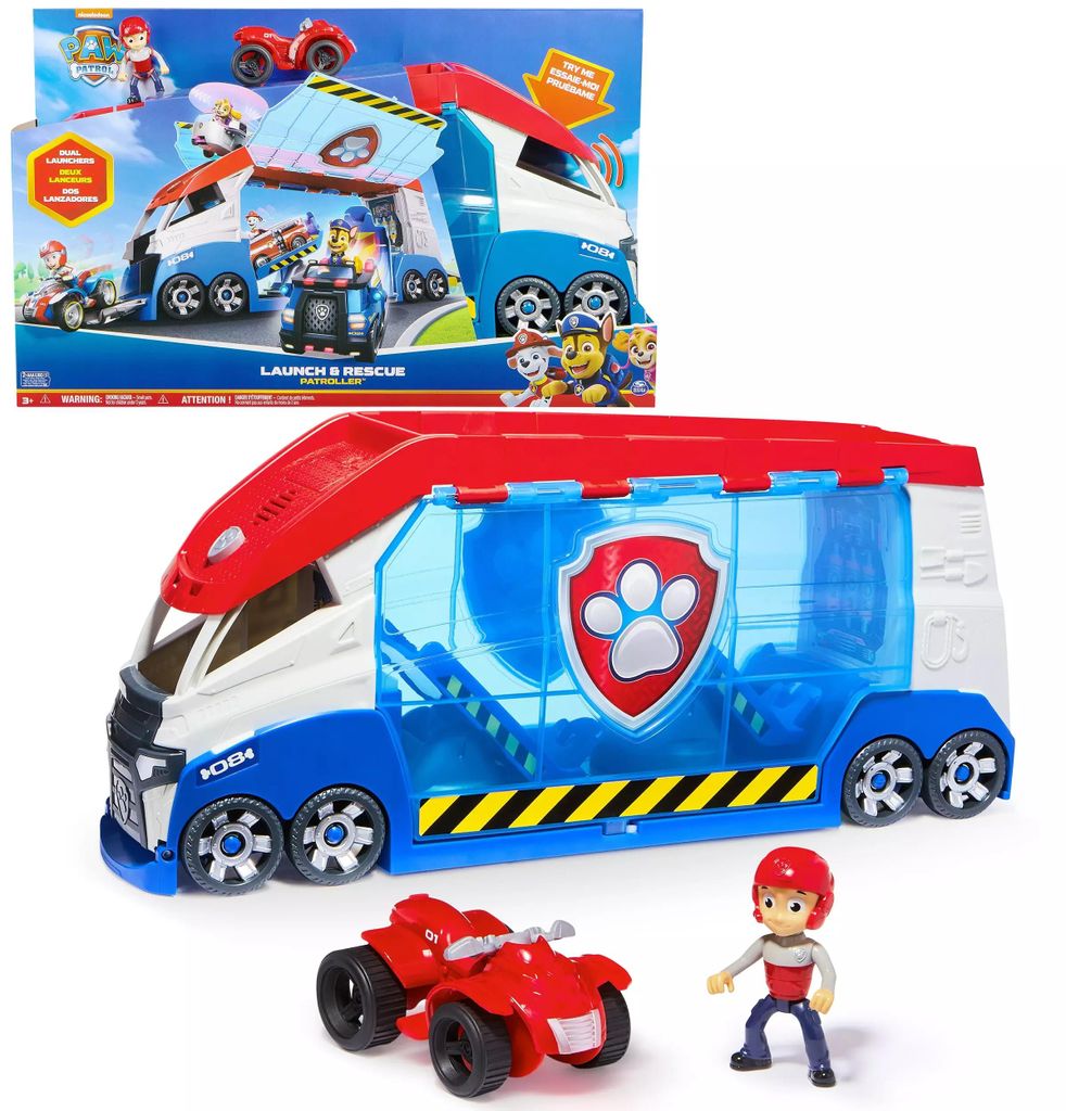 PAW Patrol - Launch'n Rescue Patroller, Teamfahrzeug 55,8 Produktbild 