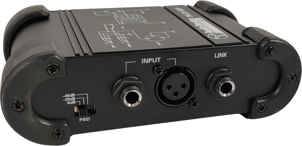 AudioDesign PA DI 100P: Interfaccia Passiva Pro per Studio e Live - 2