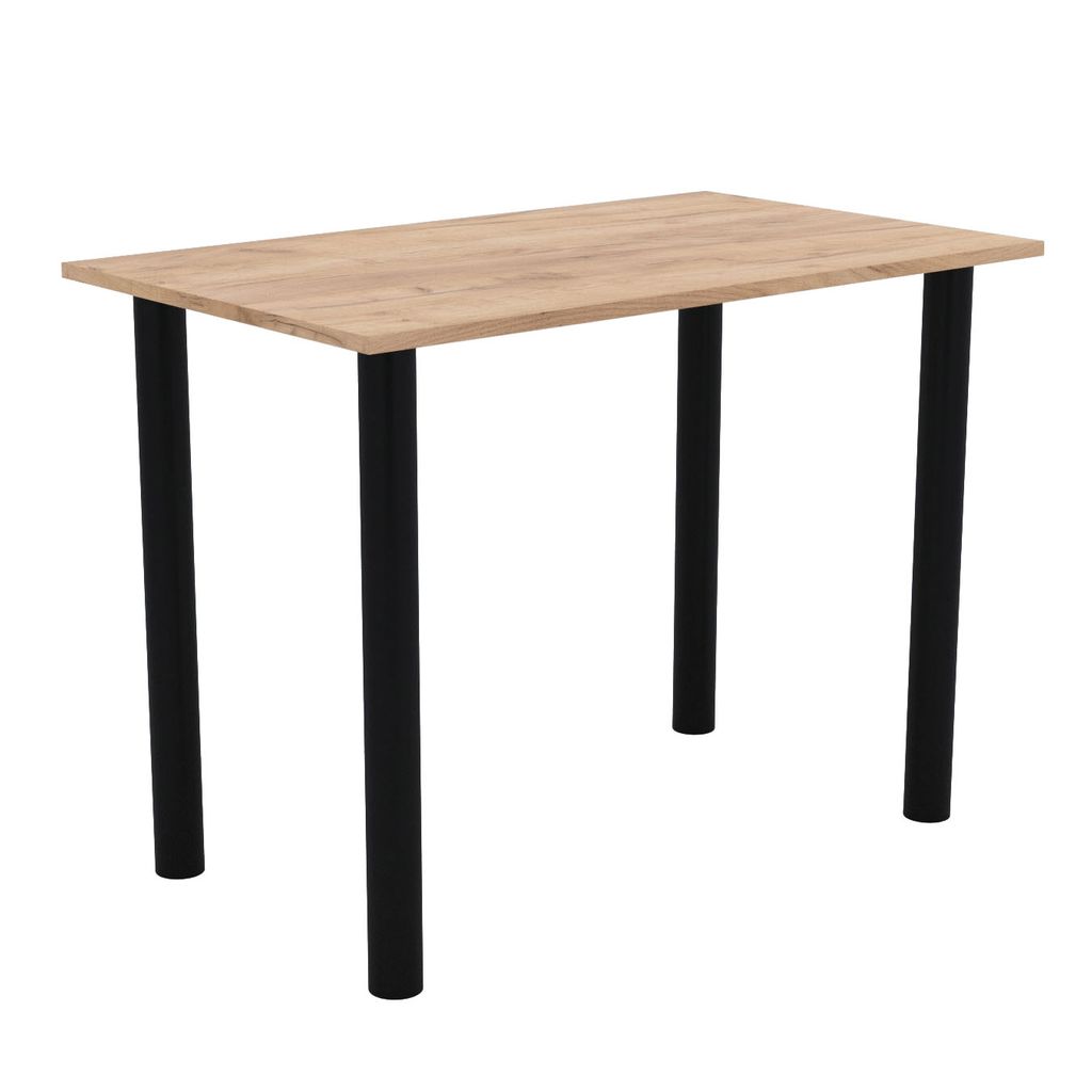 Stôl AKKE Gold Craft s čiernymi nohami DxŠxV: 100x60x74 cm Obrázok produktu 