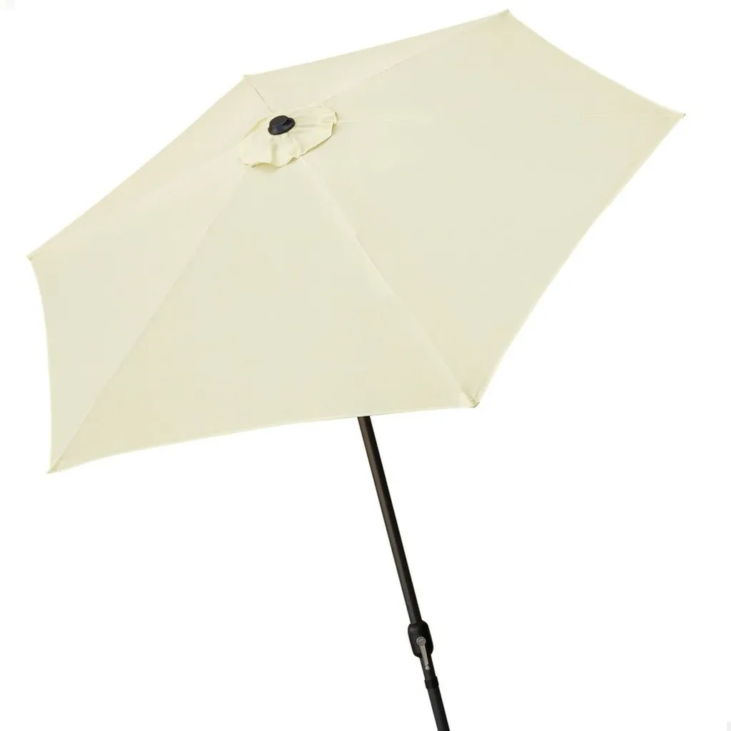 Aktive Garden Parasole 250x250 Alluminio Crema - Arredo Giardino Top