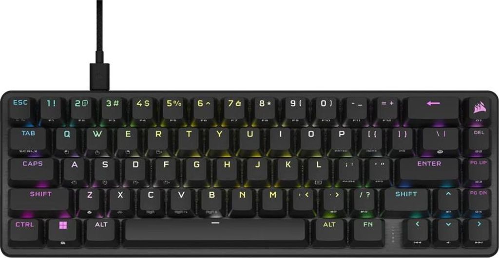 Corsair K65 PRO MINI, Kabel, USB, Mechanische schakelaar, Productafbeelding 