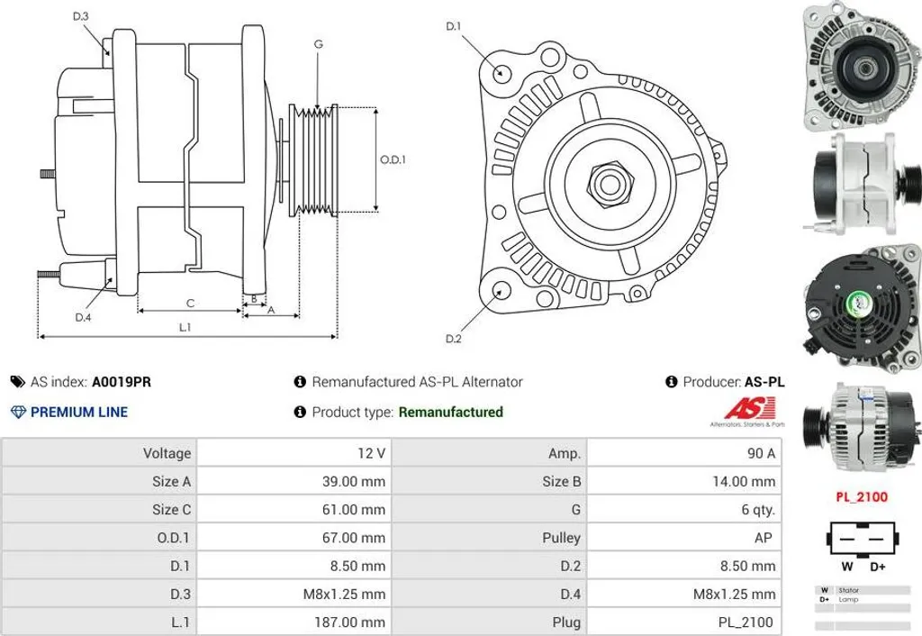 Alternatore 90A - 5