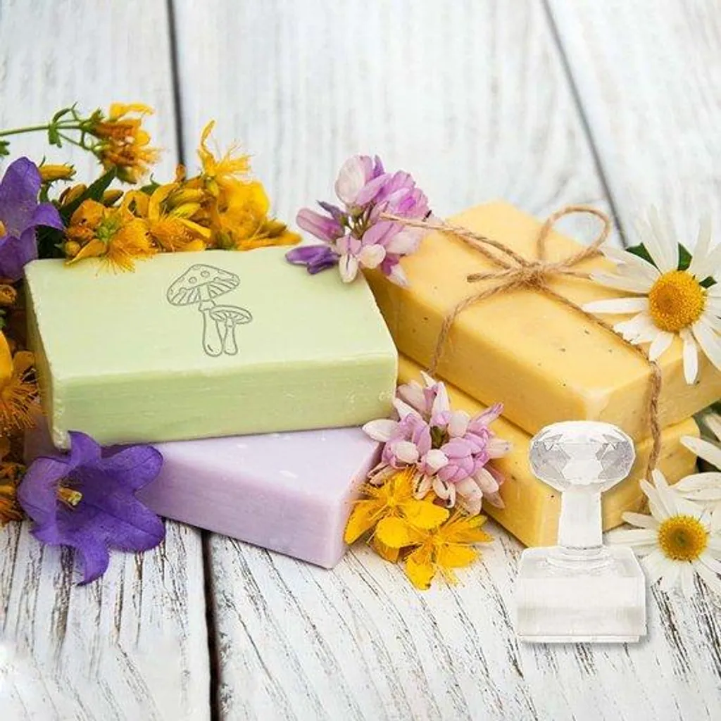 Tampon artisanal en acrylique haute précision avec manche ergonomique