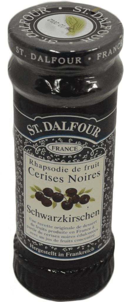 St. Dalfour Konfitüre, Schwarze Kirsche 284 g
