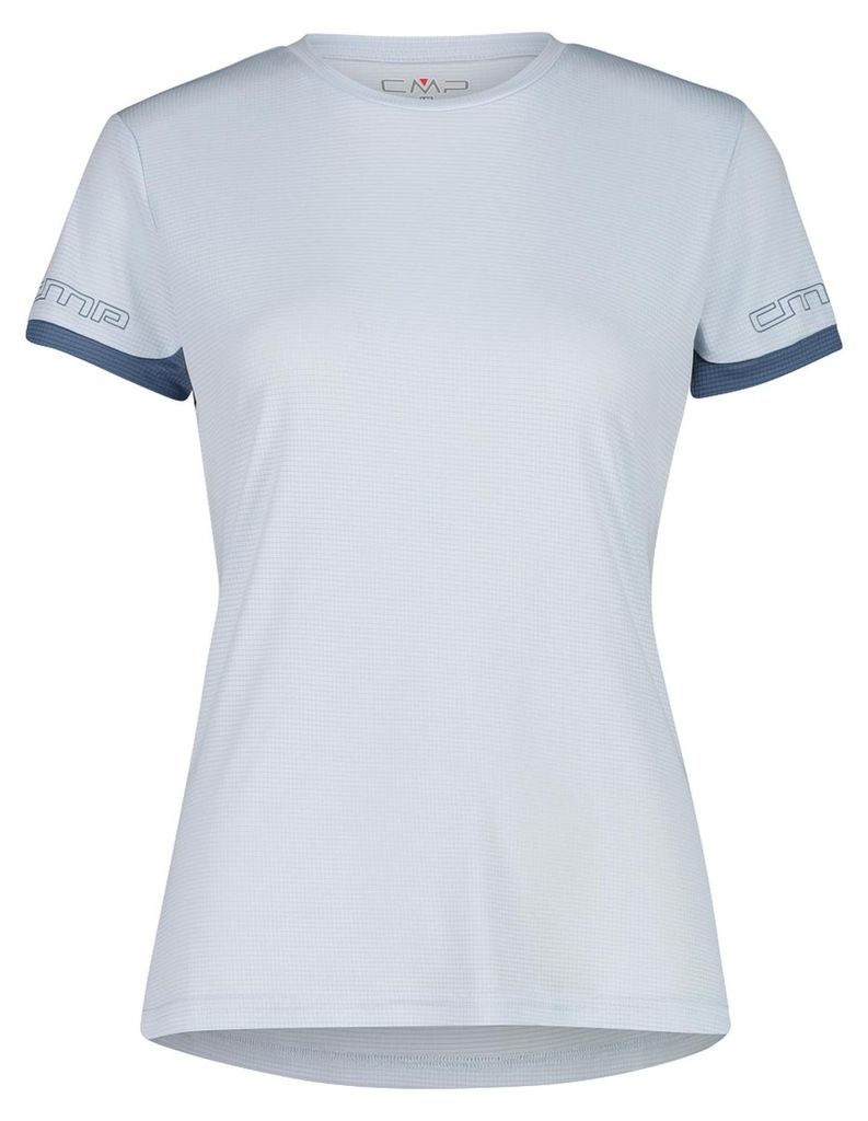 CMP Unlimitech Damen T-Shirt mit Dry Function blau 42
