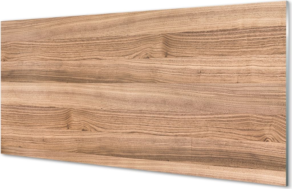 Glasbilder 140x70 Wandkunst Holzplattenstruktur