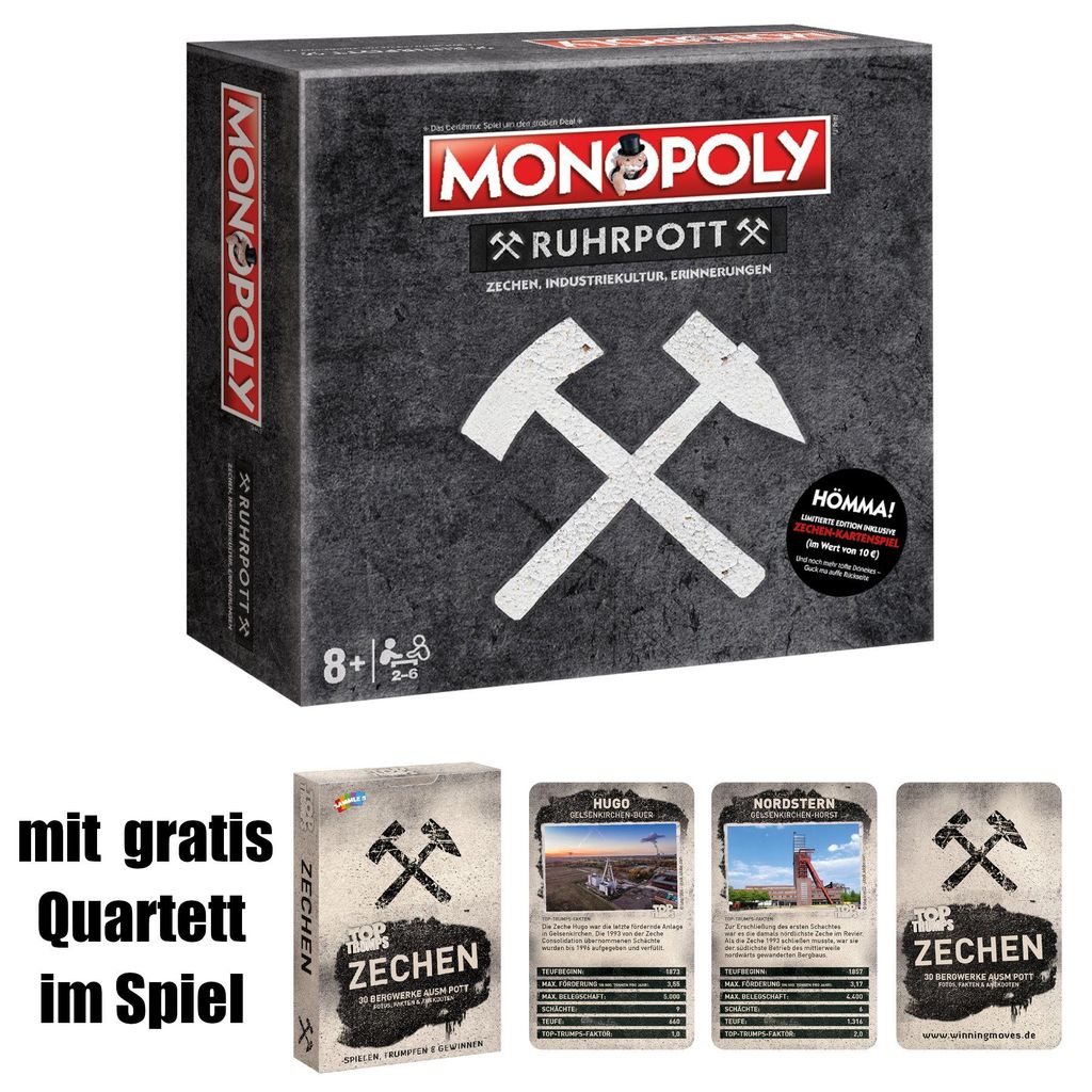 Monopoly Ruhrpott Brettspiel Gesellschaftsspiel NEU Produktbild 