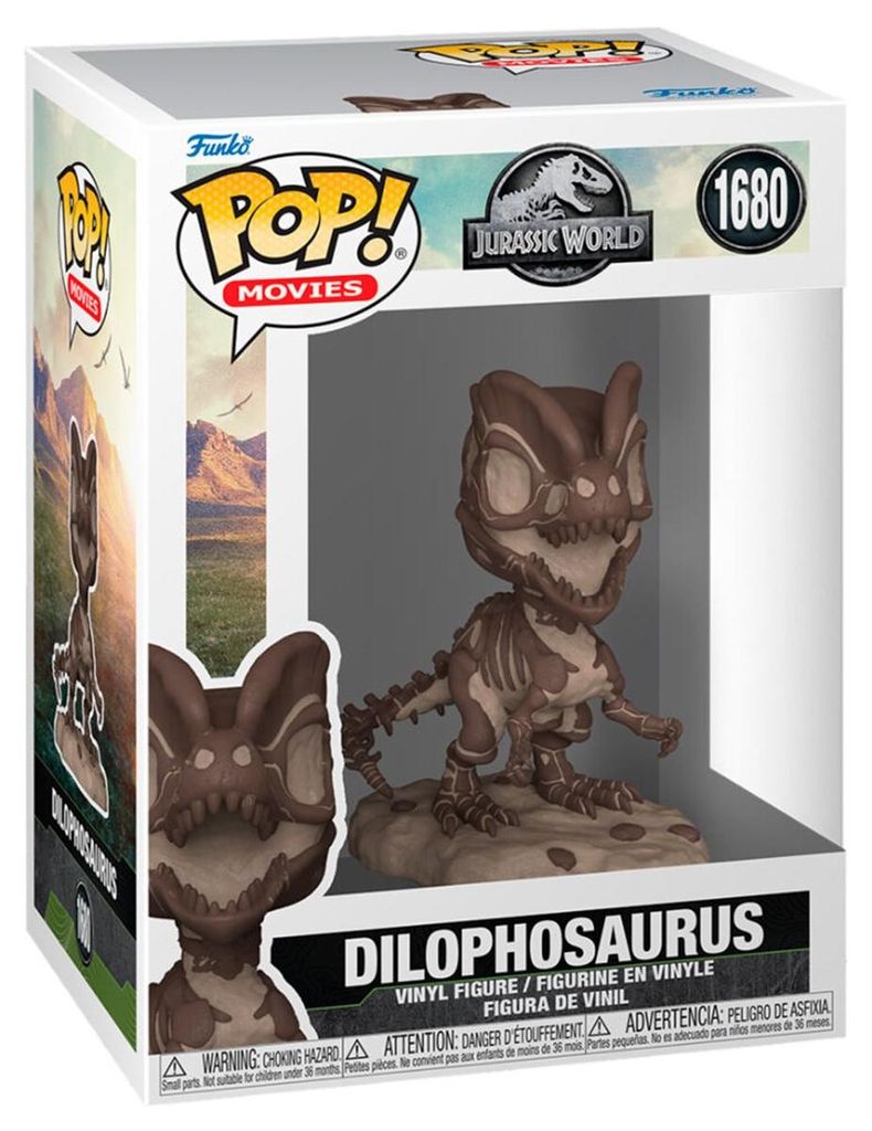 Funko Pop! Dilophosaurus z Jurassic World - Figurka Immagine del prodotto 