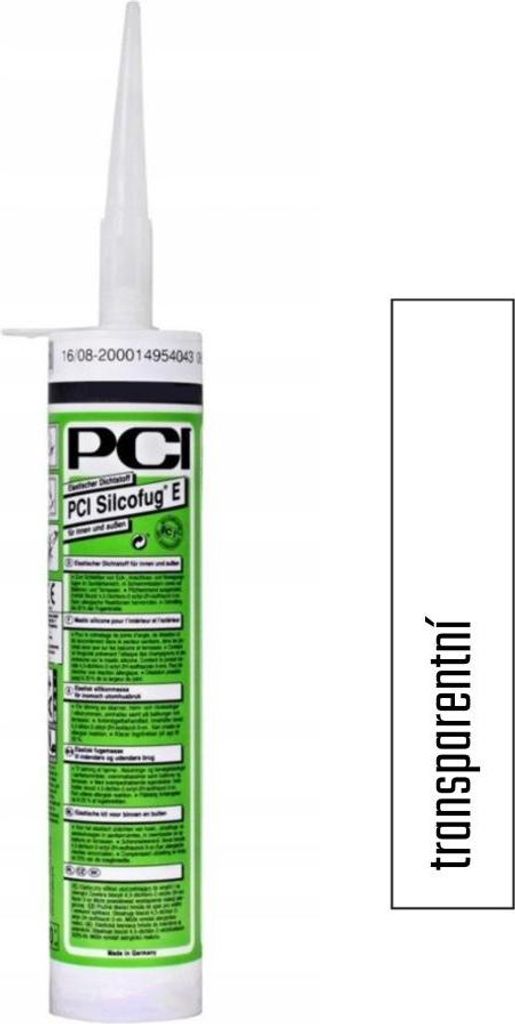 PCI Silcofug Univerzální silikon E transparentní - 310ml Obrázek produktu 