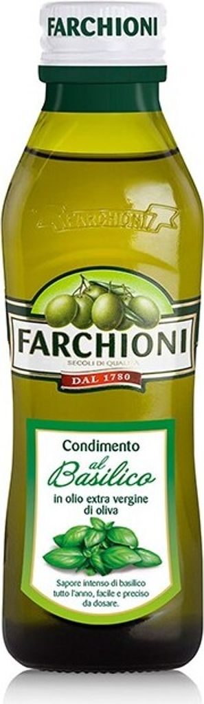 Olivenöl mit Basilikum 250ml - Farchioni Produktbild 
