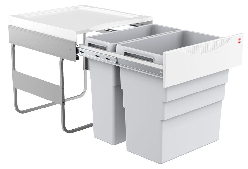 Kosz na śmieci Hailo 3668501 TE Swing Easy Cargo 30 + 19 Zdjęcie produktu 