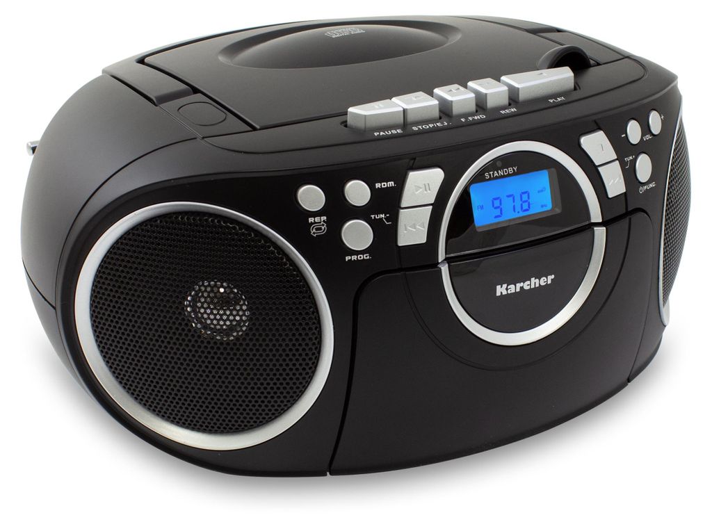 Karcher RR 5042-B, Radio, (CD-Player, Kassettenplayer, Produktbild 