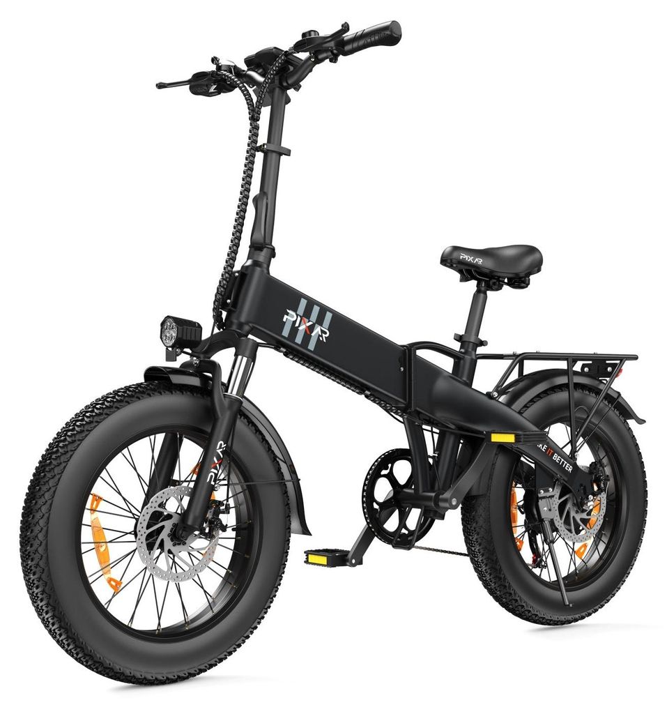 Elektrische fiets Pixar F2, 250W, 48V, 15Ah, schijfremmen - Productafbeelding 