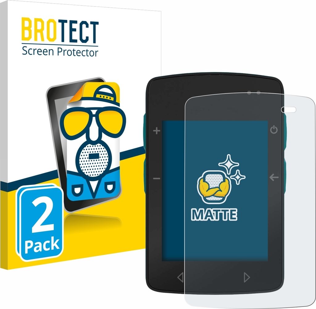 2x BROTECT Schutzfolie für TwoNav Roc Displayschutz Displayschutzfolie Folie Matt Entspiegelungsfolie