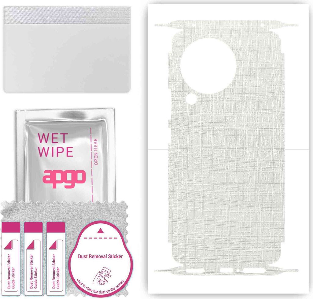 apgo Rückseite + Seiten Schutzfolie, Skin, kompatibel mit Xiaomi Civi 3, Hinten Displayschutzfolie aus Vinylfolie, kratzfest, einfache Montage - W...