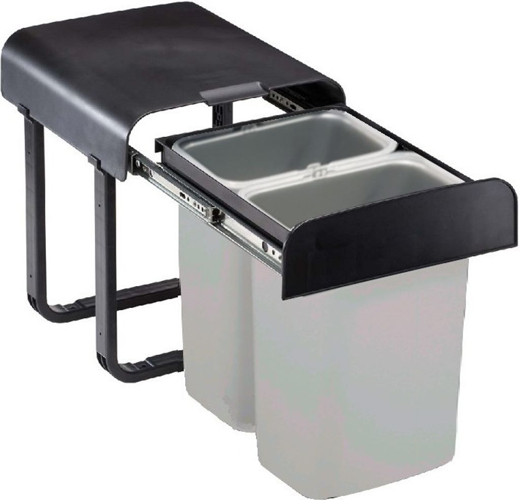 EKOTECH Abfallsammler 16 (2x8) Liter ALADIN für 40 cm Produktbild 2