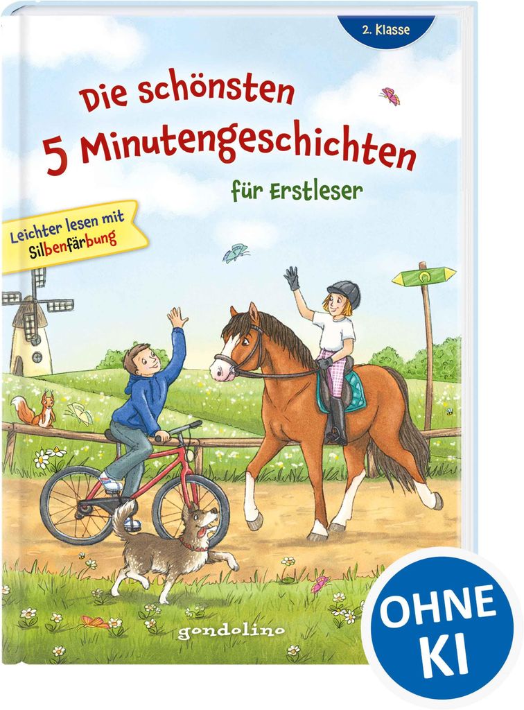 Die schönsten 5 Minutengeschichten für Erstleser, 2. Klasse Produktbild 