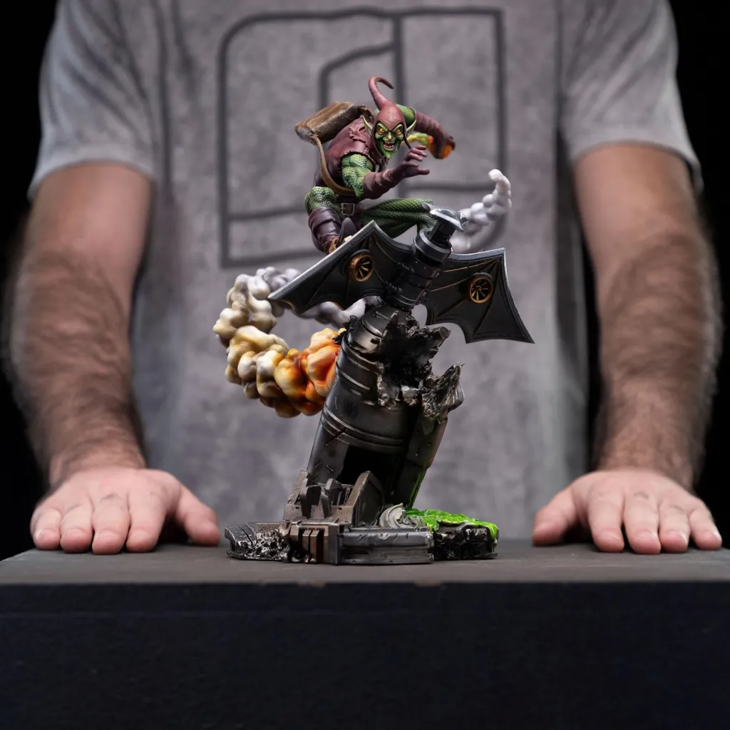 Statue Marvel Green Goblin 1/10 pour décoration geek et collectionneur - 7