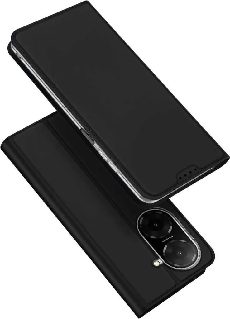 Custodia Dux Ducis Redmi A3 Nero | Cover Flip Pelle Magnetica Skin Pro