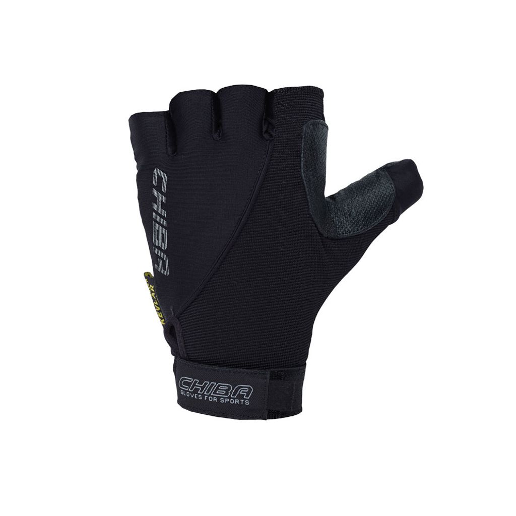 Chiba Guanti da allenamento Wristguard Protect, nero, L (L