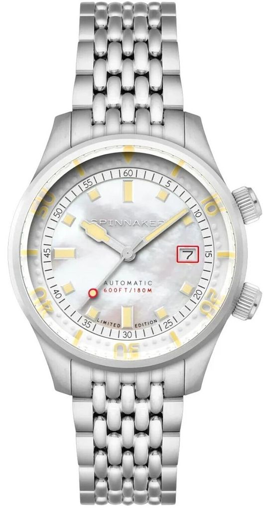 Spinnaker SP-5158-22 Herrenuhr Bradner Pearl Limited Edition Automatik 42mm 18ATM